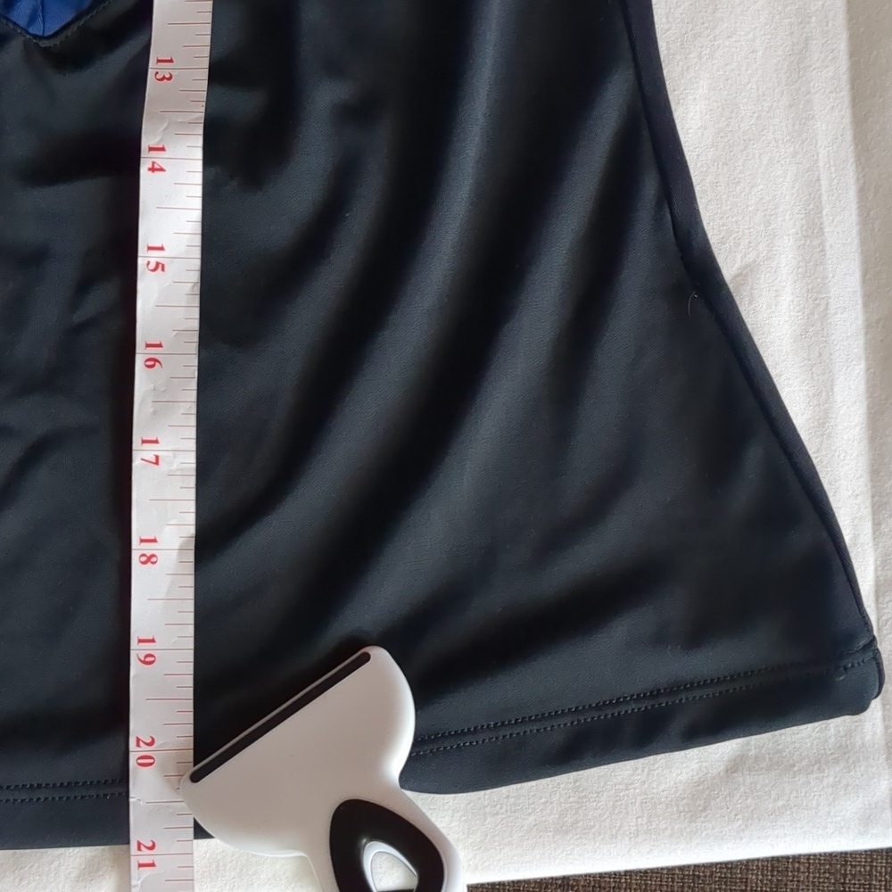 CABABA LIFE Black/Navy Tankini Adjustable Tie Top UPF 50+ NWT - Picture 16 of 17